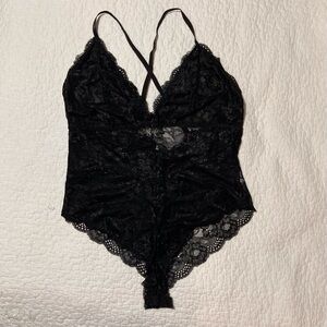 Avidlove Black Lace Teddy | Size XL | Romantic